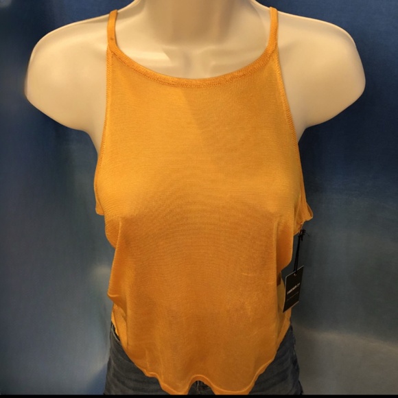 Sheer Gold Tank - Picture 2 of 6